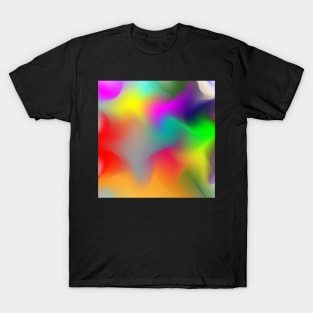 Abstract gradient color pattern T-Shirt